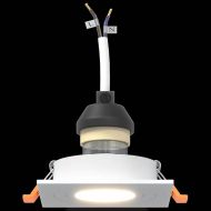 Спотлайтове с прожектори 24 pcs Бяло 9 x 9 x см Алуминий