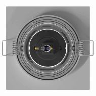 Спотлайтове с прожектори 24 pcs Сребрист 9 x 9 x см Алуминий