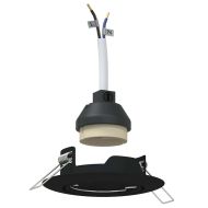 Спотлайтове с прожектори 24 pcs Черно 9 x 9 см Метал