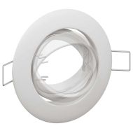 Спотлайтове с прожектори 6 pcs Бяло 9 x 9 см Метал