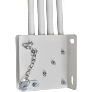 Сгъваема странична тента за балкон, теракота, 140x140 см