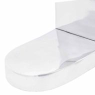 Подпори за книги 2 pcs Сребрист 17 x 15 x 27 см Алуминий