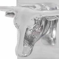 Подпори за книги 2 pcs Сребрист 21.5 x 15.5 x 20 см Алуминий