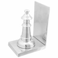 Подпори за книги 2 pcs Сребрист 11 x 12 x 19.5 см Алуминий