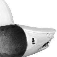 Скулптура Сребрист 68 x 20 x 24 см Алуминий