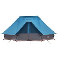 Семейна типи палатка с покрив Синьо 680 x 430 x 270 см