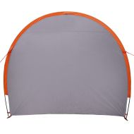 Палатка за съхранение на велосипеди с покрив Сив и оранжев
