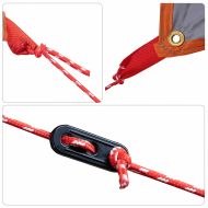 Водоустойчива тента Сив и оранжев