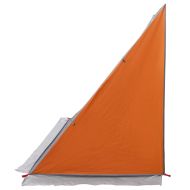 Палатка за задна врата на автомобил с покрив Сив и оранжев