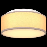 Таванна лампа Таупе 30 x 13.5 см текстил