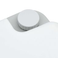 Къмпинг тоалетна Сив и бял 41,5 x 36,5 x 30 cm Полиетилен