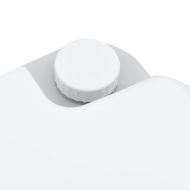 Къмпинг тоалетна Сив и бял 41,5 x 36,5 x 42 см Полиетилен