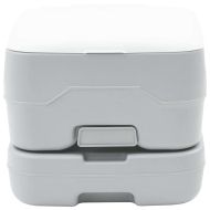 Къмпинг тоалетна Сив и бял 41,5 x 36,5 x 30 cm Полиетилен