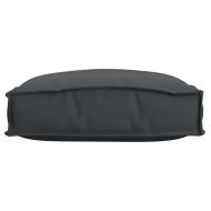 Възглавница за палетна седалка 6 pcs Черно 40 x 40 x 8 см