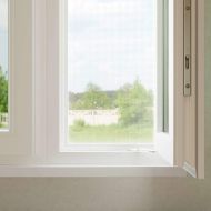 Мрежа против насекоми Бяло 80 x 2000 cm Стомана