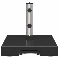 Основа за чадър Черно 41 x 41 x 37 см Гранит