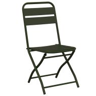 Бистро комплект 3 pcs Тъмнозелено Стомана