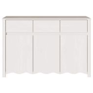 Служебеншкаф Drammen Бяло 114 x 43 x 75.5 см