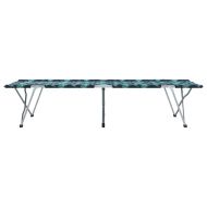 Сгъваемо къмпинг легло 2 pcs На листа 62 x 194 x 42 см