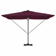 Рома Парасол Червено 286 x 285 x 270 см Алуминий и полиестер