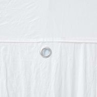 Парти шатър Бяло 400 x 400 x 266 см Полиестер и стомана