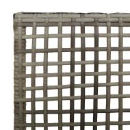 Градински стол 2 pcs Сив 53 x 60 x 85см полиратан