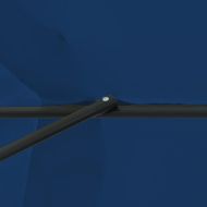 Градински парасол Син и Черен 395 x 395 x 245 см