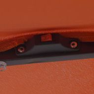 Градински парасол Червен и Черен 295 x 295 x 245 см