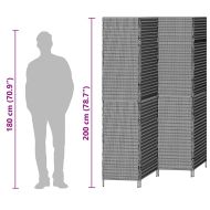 Разделител за стая Бежово 196 x 200 cm полиратан