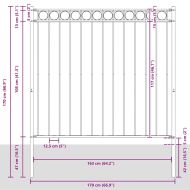 Градска ограда Сив Стомана