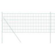 Европейска ограда Зелен 0.8 x 10 m Желязо с PVC покритие