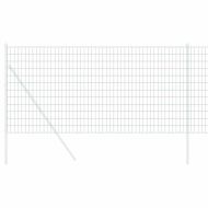 Европейска ограда Зелен 1.4 x 10 m Желязо с PVC покритие