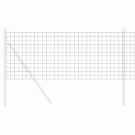 Европейска ограда Зелен 0.6 x 25 м Желязо с PVC покритие