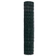 Европейска ограда Зелен 1.6 x 10 m Желязо с PVC покритие