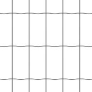 Европейска ограда Сив 0.8 x 10 m Желязо с PVC покритие