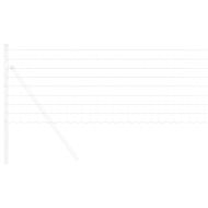 Европейска ограда Сребрист 0.6 x 50 м Горещо поцинкована желязо