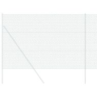 Шестоъгълна ограда Зелен 1.6 x 10 m Стомана