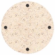 Основа за чадър Жълто и Черно 45 x 45 x 40 cm Бетон и метал