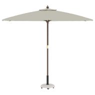 Основа за чадър Бял и черен 45 x 45 x 40 cm Бетон и метал