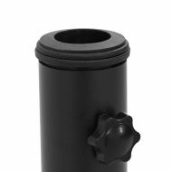 Основа за чадър Светлосив и черен 45 x 45 x 40 cm Бетон и метал