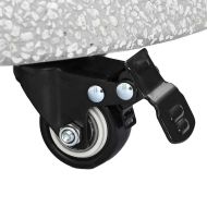 Основа за чадър Светлосив и черен 45 x 45 x 40 cm Бетон и метал