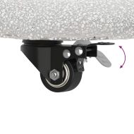 Основа за чадър Светлосив и черен 45 x 45 x 40 cm Бетон и метал