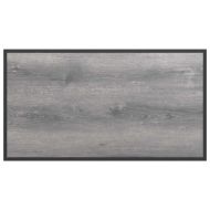 Градинска маса Сив 100 x 55 x 70 см Стомана и DPC