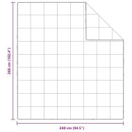 Зимен юрган Бяло 240 х 260 см Перо
