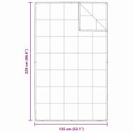 2-в-1 Дюшека Бяло 135 x 220 см Перо