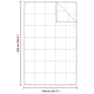 2-в-1 Дюшека Бяло 140 x 220 cm Перо