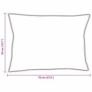 Възглавница с възглавница 2 pcs Бяло 50 x 70 cm Перо