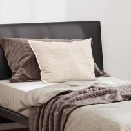 Възглавница с възглавница Бяло 40 x 60 cm Памук