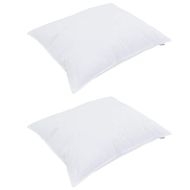Възглавница с възглавница 2 pcs Бяло 70 x 90 cm Памук