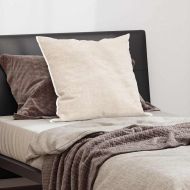 Възглавница с възглавница Бяло Полиестер